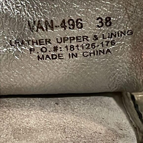 Alegria Vanessa Circulate Black Silver Thong Sandal Shoes Womens Size EU 38 - Picture 2 of 12